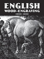 Front cover of English wood-engraving, 1900-1950 by Thomas Balston