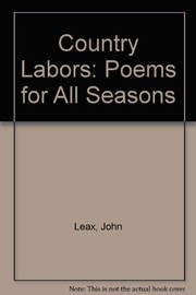 Cover of Country labors by John Leax