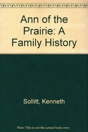 Front cover of Ann of the prairie by Kenneth W. Sollitt