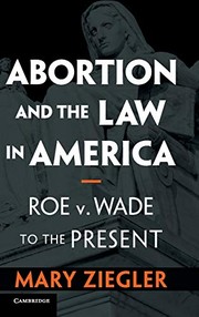 Front cover of Abortion in America by Mary Ziegler