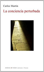 Front cover of La conciencia perturbada by Carlos Martín