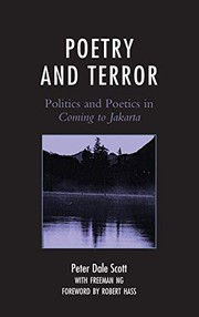 Front cover of Poetry and Terror by Peter Dale Scott