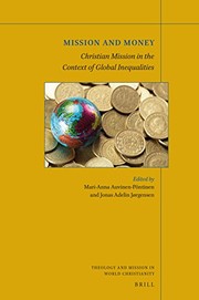Front cover of Mission and Money by Mari-Anna Auvinen-Pöntinen