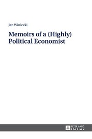 Cover of Memoirs of a (Highly) Political Economist by Jan Winiecki