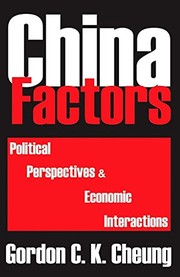 Front cover of China factors by Gordon C. K. Cheung