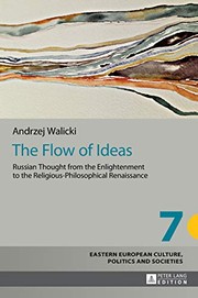 Front cover of The flow of ideas by Andrzej Walicki