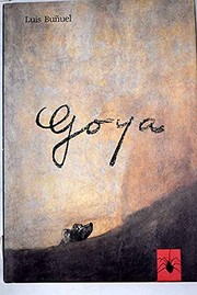 Cover of Goya by Luis Buñuel