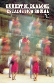 Cover of Estadistica Social by Hubert M. Blalock