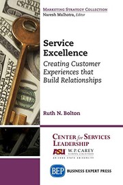 Front cover of Service Excellence by Ruth N. Bolton
