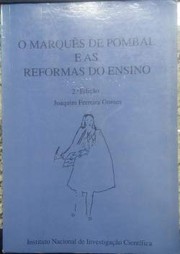 Front cover of O Marquês de Pombal e as reformas do ensino by Joaquim Ferreira Gomes
