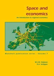 Front cover of Space and economics by Willem Heijman