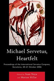 Front cover of Michael Servetus, heartfelt by Juan Naya Pérez