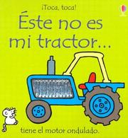 Front cover of That's Not My Tractor by Fiona Watt