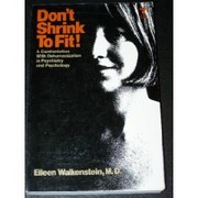 Cover of Don't shrink to fit! by Eileen Walkenstein