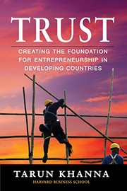 Cover of Trust by Tarun Khanna