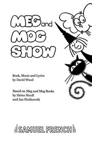 Front cover of Meg and Mog show by Wood, David