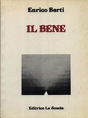 Cover of Il bene by Enrico Berti