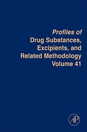 Front cover of Profiles of Drug Substances, Excipients, and Related Methodology by Harry G. Brittain
