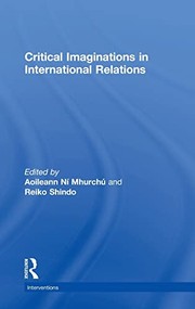 Front cover of Critical imaginations in international relations by Aoileann Ní Mhurchú