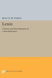 Cover of Lenin by Rolf H. W. Theen