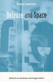 Cover of Deleuze and space by Ian Buchanan