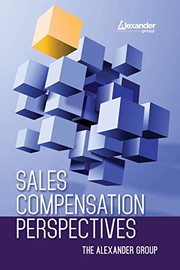 Front cover of Sales Compensation Perspectives the Alexander Group by The Alexander Group