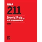Cover of NFPA 211, Standard for Chimneys, Fireplaces, Vents, and Solid Fuel-Burning Appliances by National Fire Protection Association (NFPA)