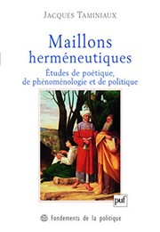Front cover of Maillons herméneutiques by Jacques Taminiaux