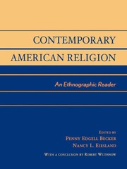 Front cover of Contemporary American religion by Penny Edgell Becker