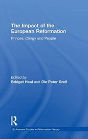 Front cover of The impact of the European Reformation by Bridget Heal