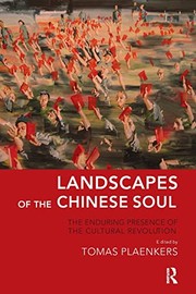 Front cover of Landscapes of the Chinese Soul by Tomas Plaenkers
