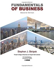 Cover of Fundamentals of Business by Stephen J. Skripak