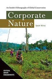 Front cover of Corporate Nature by Sarah Milne