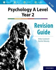 Cover of Psychology A Level, Year 2 by Mike Cardwell