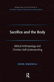 Front cover of Sacrifice and the Body by John Dunnill