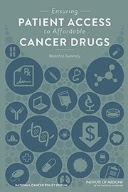 Front cover of Ensuring Patient Access to Affordable Cancer Drugs by Sharyl J. Nass