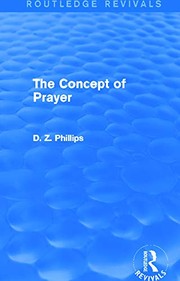 Front cover of Concept of Prayer (Routledge Revivals) by D. Z. Phillips