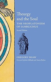 Front cover of Theurgy and the soul by Gregory Shaw