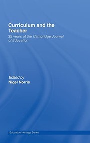 Cover of Curriculum and the Teacher by Nigel Norris