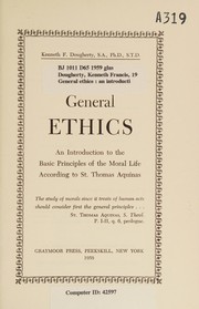 Cover of General ethics by Kenneth F. Dougherty