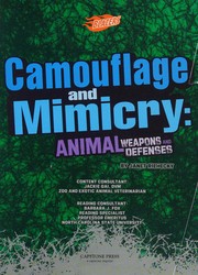 Cover of Camouflage and mimicry by Janet Riehecky