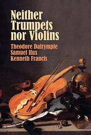 Front cover of Neither Trumpets Nor Violins by Theodore Dalrymple