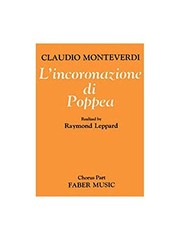 Cover of Incoronazione di Poppea by Claudio Monteverdi