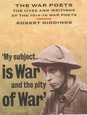 Cover of The war poets by Robert Giddings