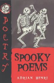 Cover of Spooky poems by Adrian Henri