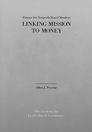 Front cover of Linking mission to money by Allen J. Proctor