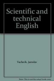 Front cover of Scientific and technical English by Jaroslav Václavík