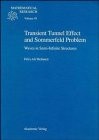 Front cover of Transient tunnel effect and Sommerfeld problem by Felix Ali Mehmeti