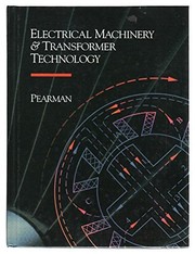 Front cover of Electrical machinery and transformer technology by Richard A. Pearman