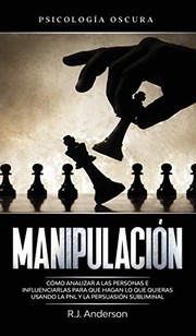 Cover of Manipulación by R. J. Anderson